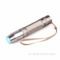 Яркий 365 -нм УФ -желтый белый световой ручной работы 2 режима Gemstone Light Flashlight для аварийного открытого кемпинга